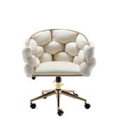 电脑椅子家用舒适久坐女生卧室化妆椅宿舍学习美甲椅凳子