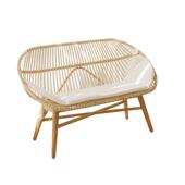 简约藤编沙发休闲阳台藤椅别墅单双人藤椅庭院花园真藤实木