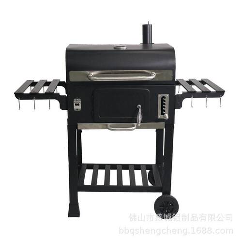 别墅庭院烧烤炉家用木炭烧烤架花园民宿美式烧烤BBQ户外烧烤架