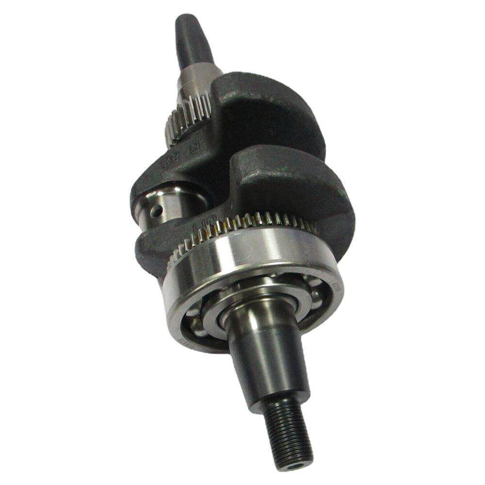 188F曲轴总成带齿轮轴承6308风冷柴油发电机组配件锥度轴