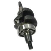 188F曲轴总成带齿轮轴承6308风冷柴油发电机组配件锥度轴