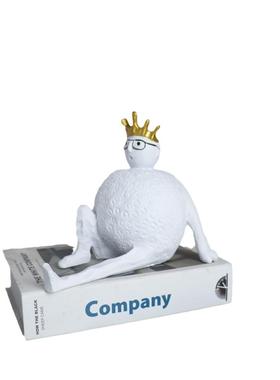 现代简约家居人物树脂雕塑创意样板房间软装小人摆件装饰品轻奢风