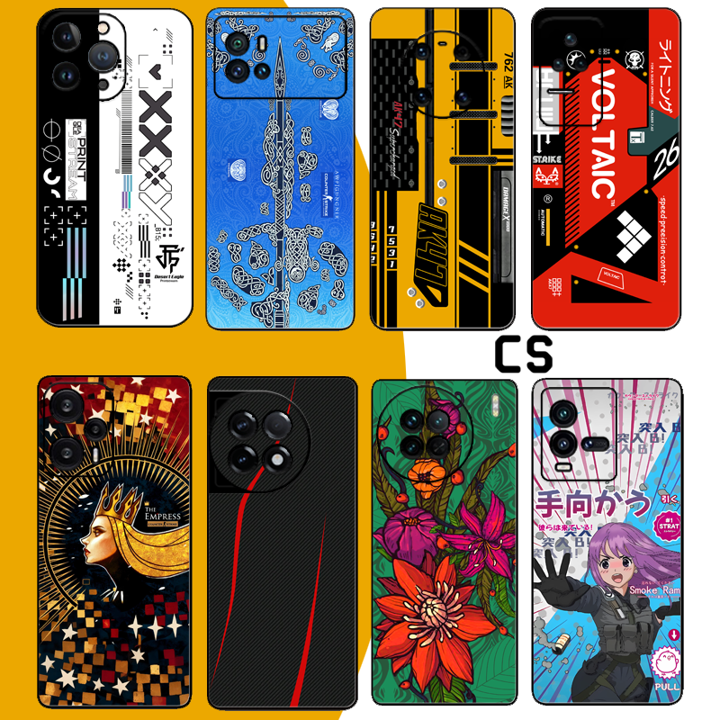 cs镭射渐变印花集皮肤手机壳