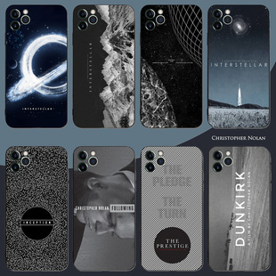 诺兰电影星际穿越盗梦空间敦刻尔克奥本海默手机壳周边适用于华为苹果OPPO小米VIVO一加REALME荣耀IQOO浮雕