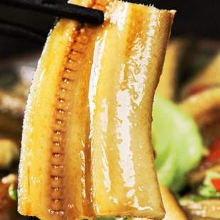 大连长海县食用袋装淡干鳝鱼海鳗鱼干整条鲜活干货水产农产品咸鱼