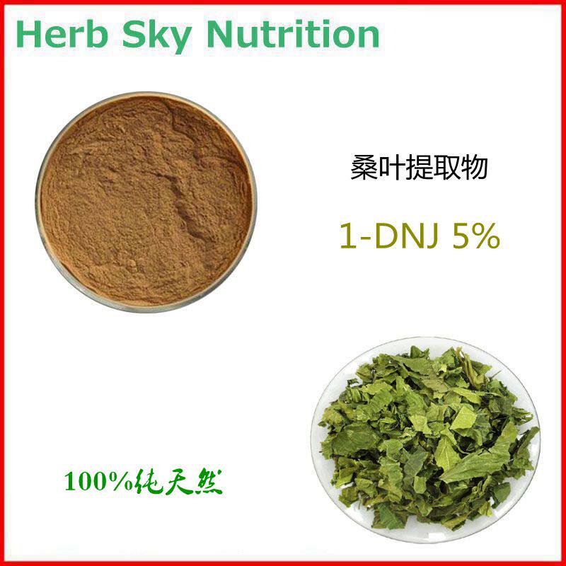 500g 1-DNJ 1-脱氧野尻霉素5% 高含量桑叶提取物 包邮