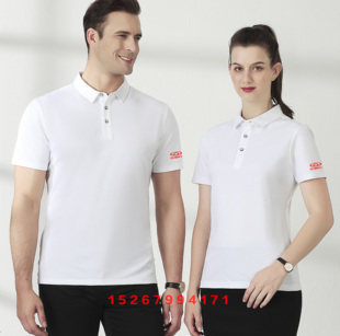 夏季奇瑞4s店翻领polo广告文化衫男女工作服装短袖团体T恤定制做