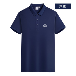 广汽传祺工作服短袖POLO衫定制男汽车销售4S店工装T恤订制印logo