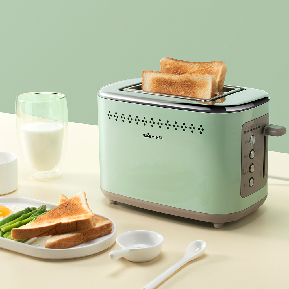 小熊早餐机三明治机多功能早餐神器烤面包机家用小型吐司机轻食机