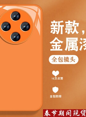 适用vivoy300pro手机壳y300高级感Y300PRO+新款y300i金属漆玻璃vivi全包防摔硅胶边viv0男女款纯色带手绳外壳