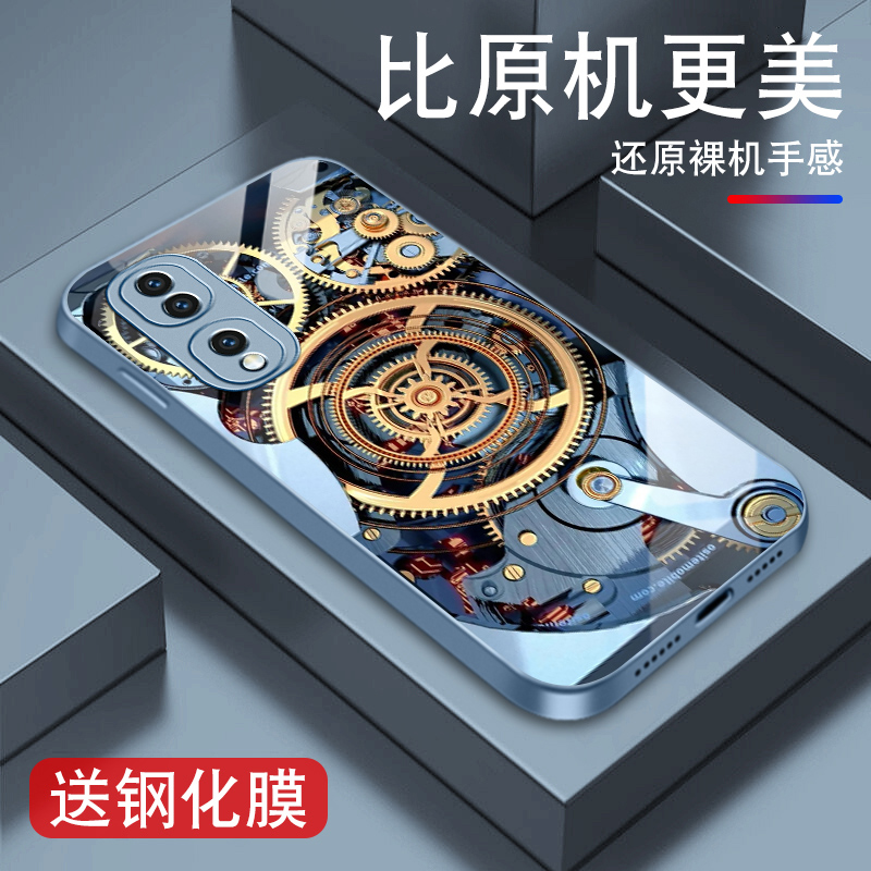 pony玻璃华为手机壳潮牌