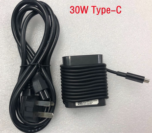 戴尔Latitude5175 7275 7370 7380充电器线Type-c 30W电源适配器