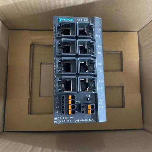 可维修西门子模块，型号6GK5208-0BA10-2AA3，实物图议价