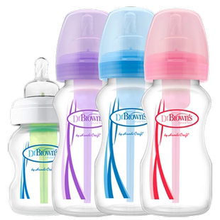 布朗博士奶瓶爱宝选PLUS宽口PP奶瓶套装新生儿防胀气150ml/270ml