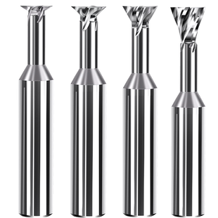 硬质合金钨钢燕尾刀加硬反倒角刀30°45°60°75度燕尾槽铝用铣刀