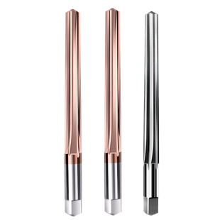 1比50钨钢铰刀整体硬质合金锥度机用铰刀斜度销子绞刀1:50 345678