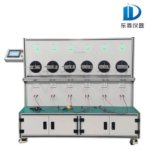 数据线耳机线测试多工位摇摆试验机评估线材断裂与接触不良