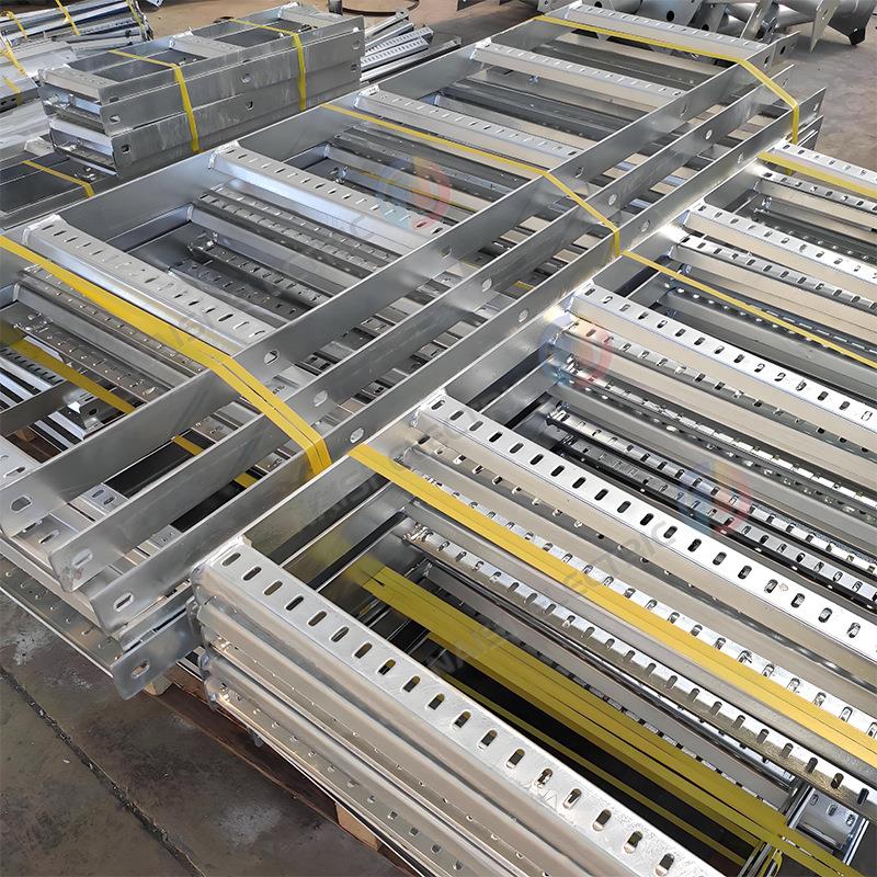 船用桥架镀锌梯式电缆桥架热浸锌电缆桥架光伏桥架