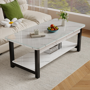 钢化玻璃茶几客厅家用茶桌2025新款高端茶台轻奢高级感阳台小桌子