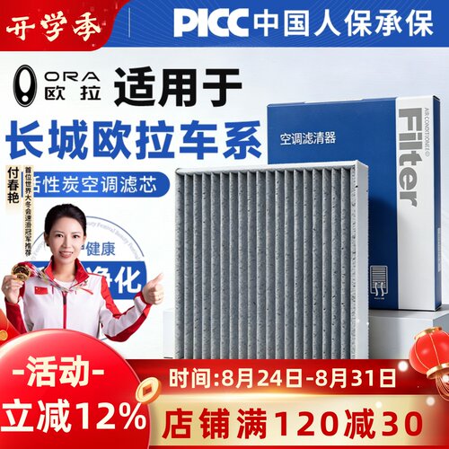 【欧拉车系】原装活性炭空调滤芯