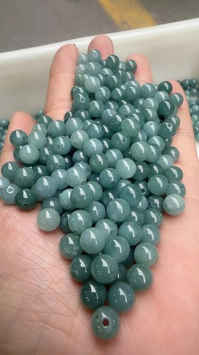 冰种蓝水纯天然翡翠天淼玉器