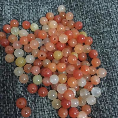 天淼玉器金丝玉三彩红色翡翠