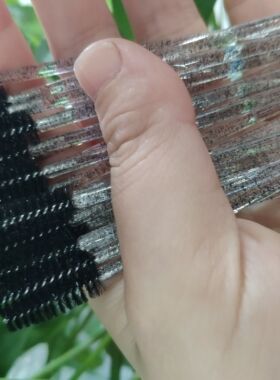一次性眉刷眉毛梳刷子睫毛刷睫毛梳螺旋刷头眉毛便携工具神器