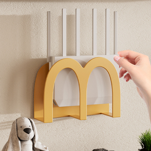 路由器放置架wifi置物架固定器墙上贴支架机顶盒免打孔收纳盒支架