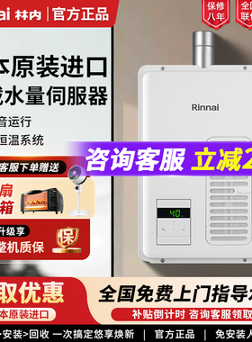Rinnai/林内 REU-V1616WF(K)-CH/A1620WF(K)CH进口16升燃气热水器