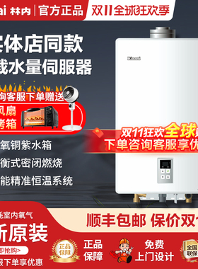 Rinnai/林内 RUS-16U22ARF平衡式16升浴室开放厨房安装燃气热水器