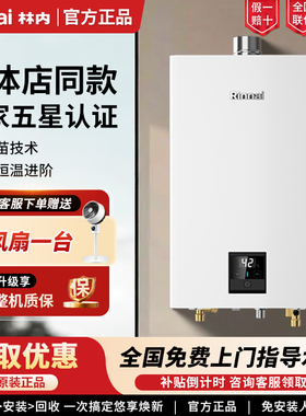 Rinnai/林内 JSQ31-GT11/PB4/PB2强排式燃气热水器13升16升小蛮腰