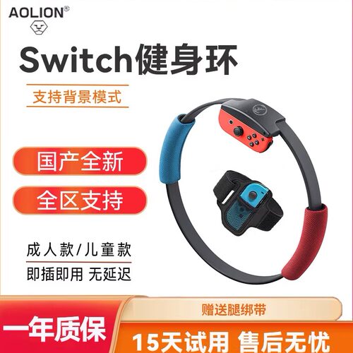 Switch健身环大冒险体感游戏配件
