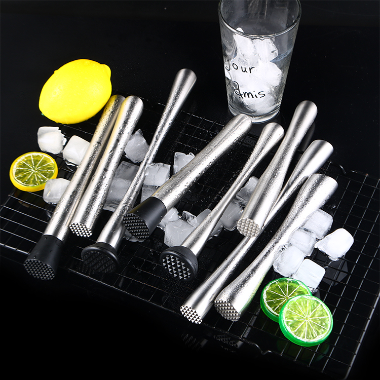 不锈钢捣碎棒碎冰锤榨汁暴打手棒