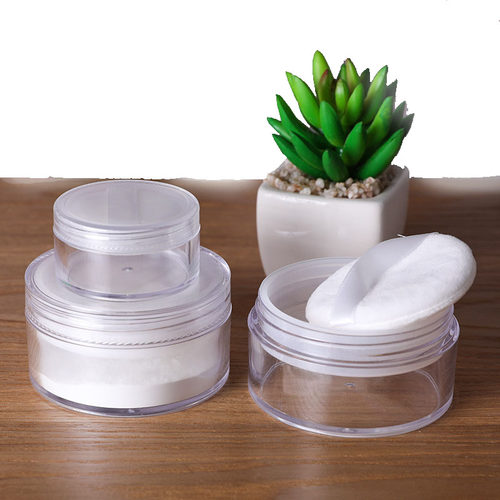 旅行便携美妆化妆品收纳散粉盒