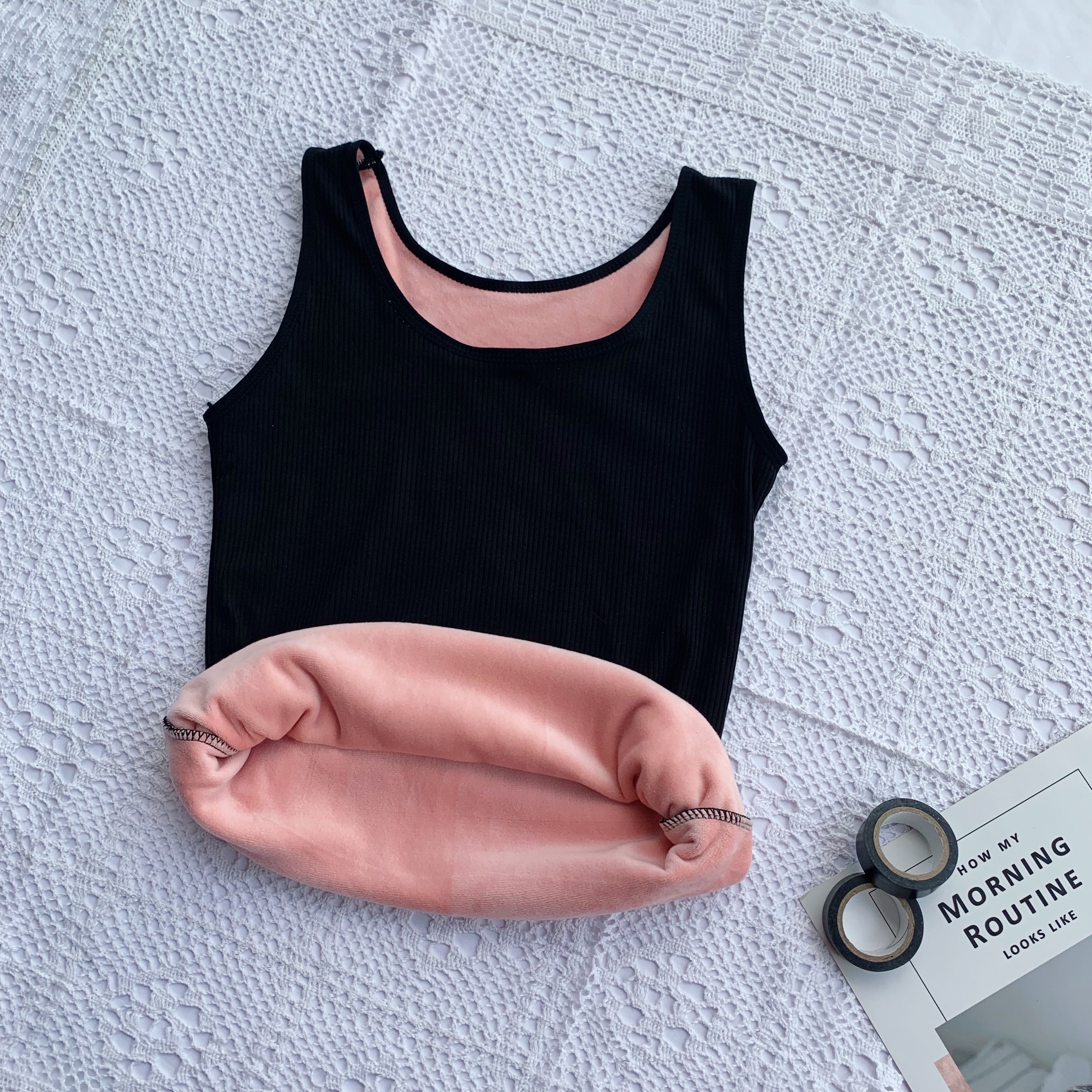 Real photo, real price, all kinds of basic warm, plush and thickened vest in autumn and winter