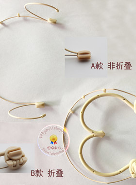 适用舒尔咪宝森海头戴麦克风肤色舞台演出耳麦话筒耳挂式折叠架子