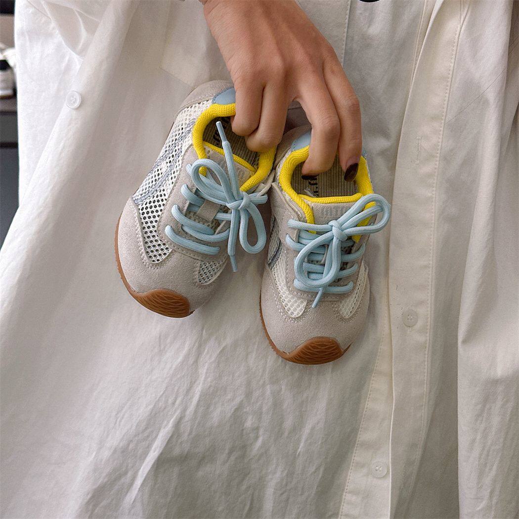 2025夏季新款儿童运动鞋女童单网面透气宝宝鞋男童跑步鞋软底鞋子