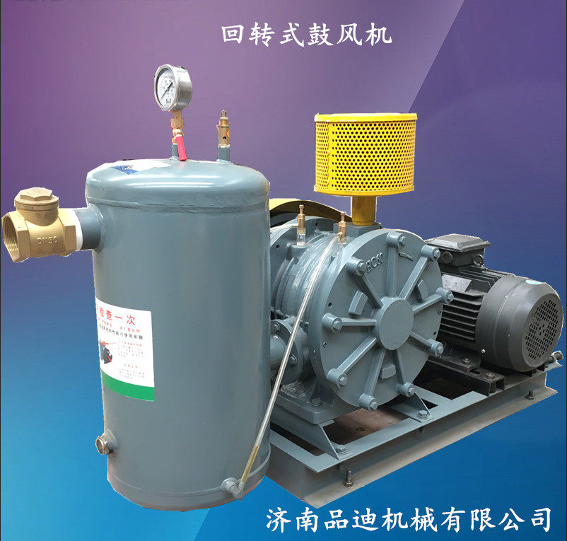 济南品迪 回转式鼓风机回旋风机滑片式曝气机污水处理 低噪音风机