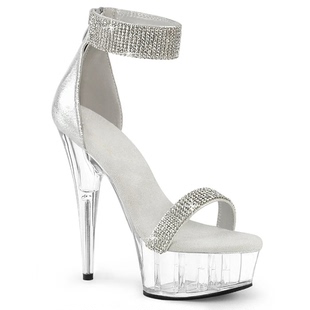 超高高跟鞋15CM厘米凉鞋细跟防水台气质不累脚小个子增高模特鞋