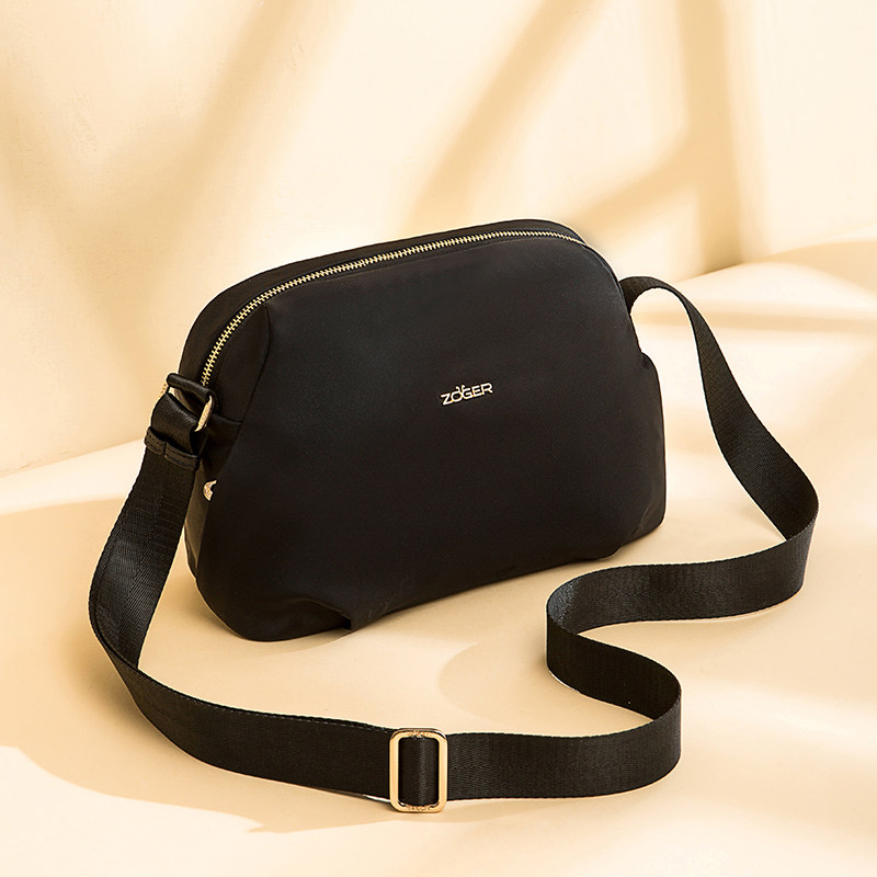 斜挎小包女2021夏新款女士大容量帆布单肩包百搭牛津布轻便妈妈包