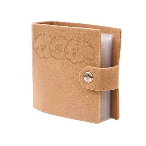 追星女孩爱豆专辑小卡收纳活页三寸照片拍立得相册一宫格收藏卡册