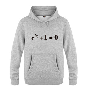Equation 搞笑 男式 Euler Geek Science Nerd 连帽卫衣 Identity