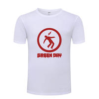 Pure cotton short-sleeved children's T-shirt, Green Day band for boys, girls and adults rock T-shirt thumbnail 5