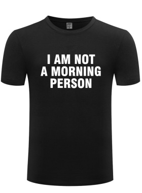短袖儿童T恤童装 I AM NOT A MORNING PERSON - BEYONCE 碧昂丝