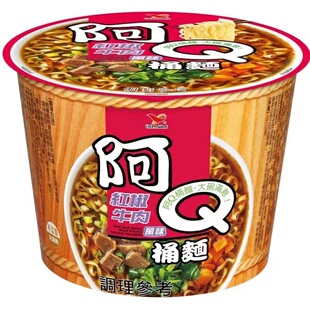 统一阿Q桶面 韩式泡菜/红椒牛肉/鸡汁排骨/生猛海鲜/蒜香珍肉桶装