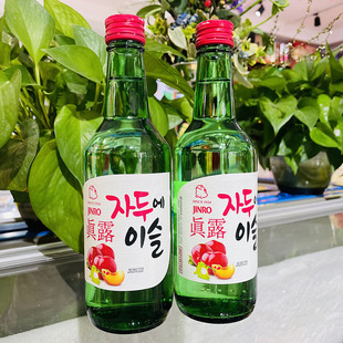 韩国真露李子味利口酒360ｍｌ配制酒