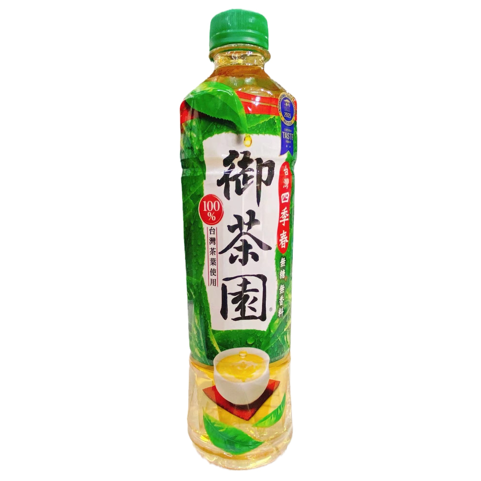 中国台湾原装进口御茶园四季春无糖饮料550ml*瓶装使用高山茶茶叶