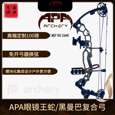 APA眼镜王蛇复合弓黑曼巴