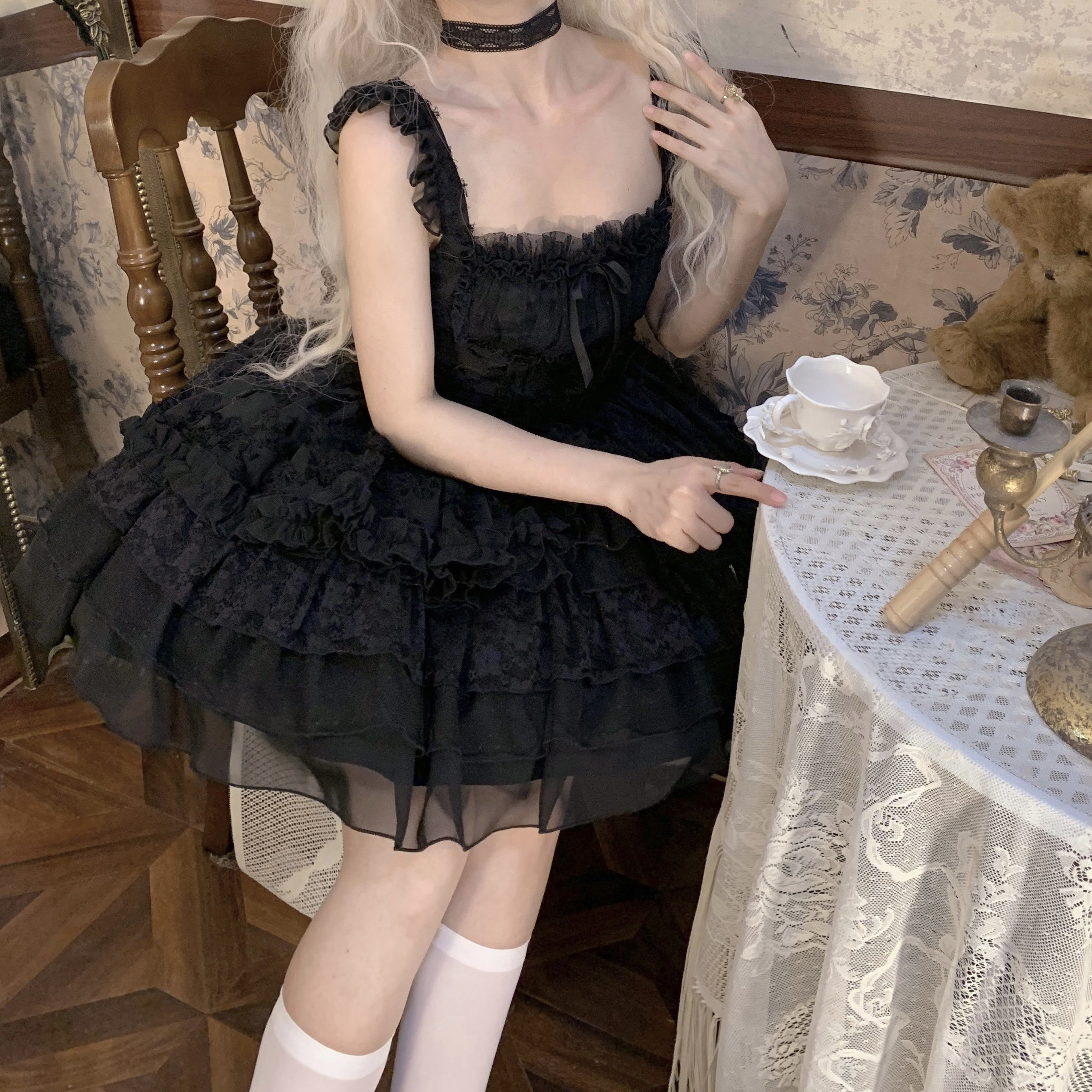 现货 千纸鹤原创 lolita连衣裙