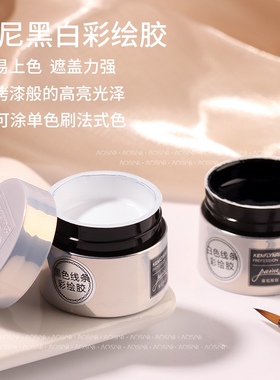 雷尼三合一底胶多功能建构塑形流平加固高透凝胶美甲店专用功能胶